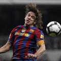 Carles Puyol bo tudi danes ena od zadnjih ovir za Realove nogometaše. (Foto: Reu