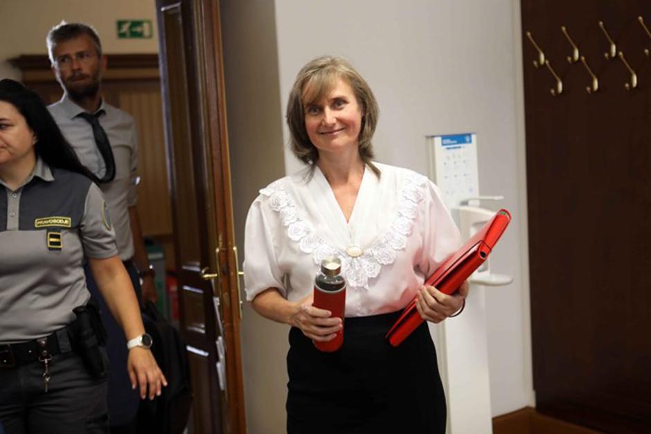 Martina Veseljko na sodišču | Avtor: 