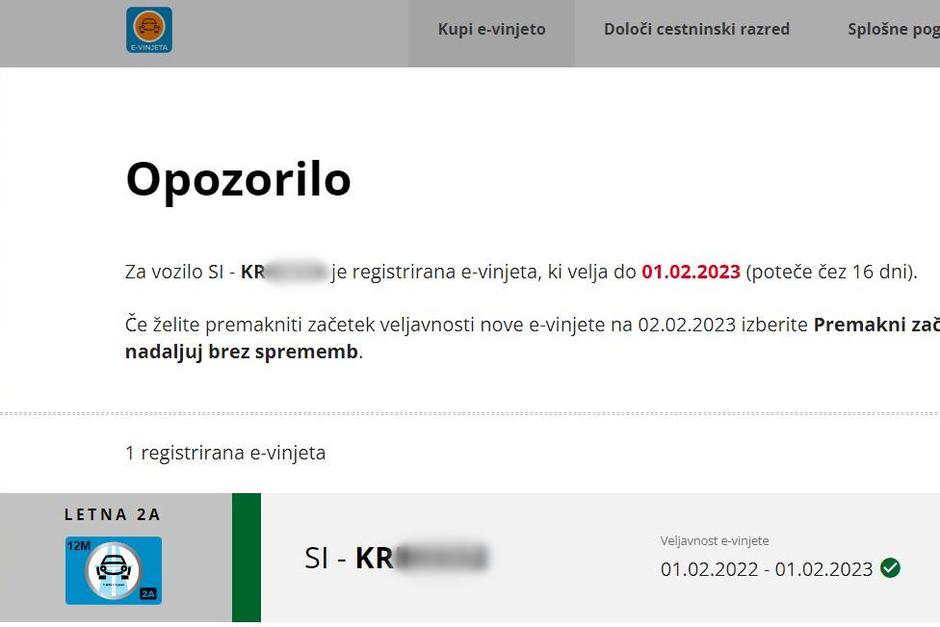 Elektronska vinjeta | Avtor: Žurnal24 