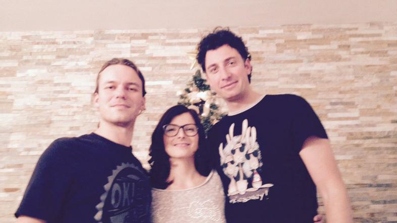 Lidija Ribič, Vlado Miljković in Darjan Kocmut