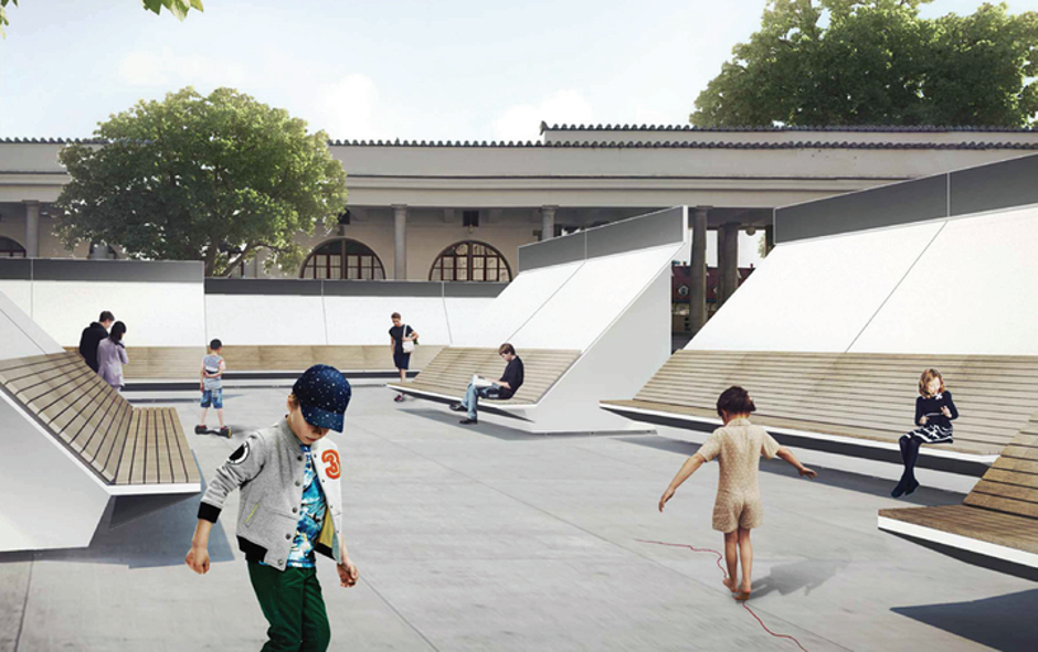 Predlog za novo podobo Ljubljanske tržnice | Avtor: MOL