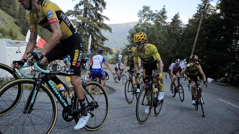 Tadej Pogačar Primož Roglič TdF