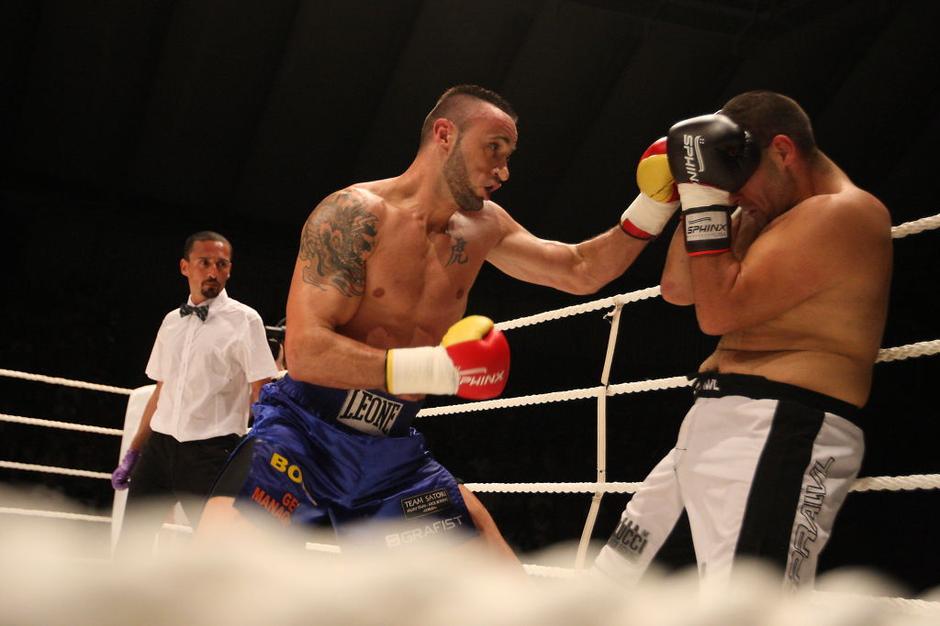 Admiral Markets Fight Night Jasmin Bečirović Umberto Lucci | Avtor: Boštjan Tacol