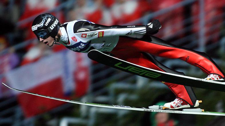 Robert Kranjec je bil edini Slovenec, ki se je uspel prebiti do točk. (Foto: EPA