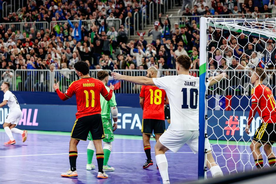 UEFA FUTSAL EURO26 Belgija Slovenija | Avtor: Saša Despot