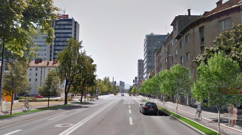 Razširitev Dunajske ceste