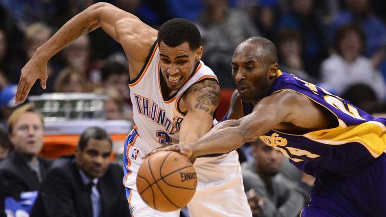 Sefolosha Bryant Oklahoma City Thunder Los Angeles Lakers liga NBA