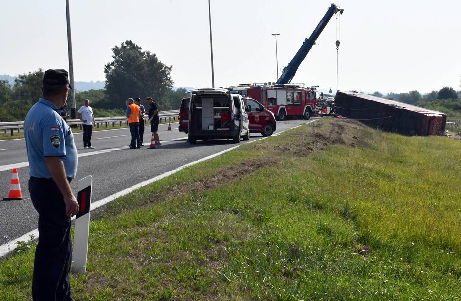 Prometna nesreča avtobusa