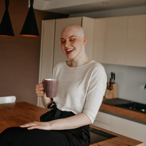 Ana Gobec, bolnica z Hodgkinovim limfomom