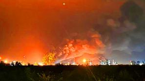 požar rafinerija Mol Budimpešta