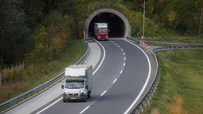 Avtocestna policija predor Trojane