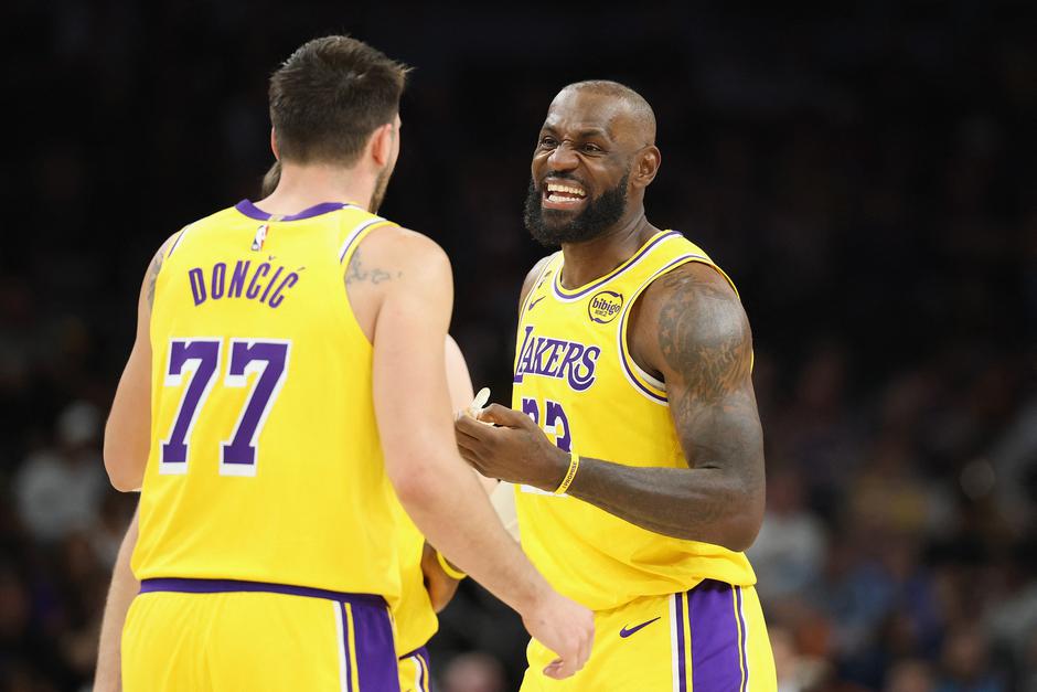 LeBron James Luka Dončić | Avtor: Profimedia