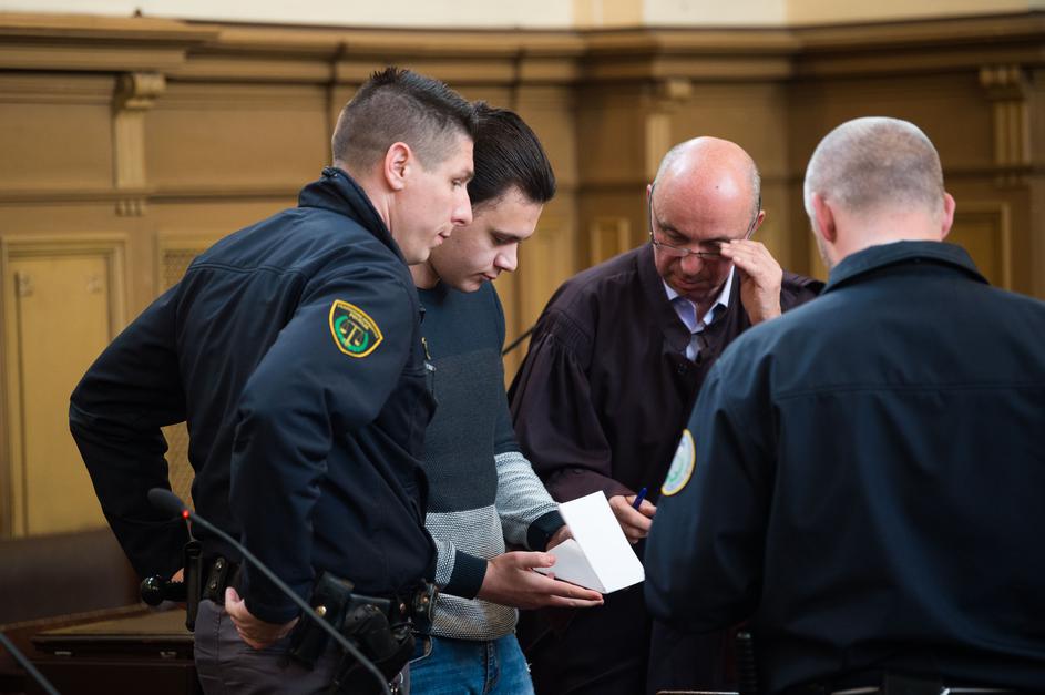 Stefan Cakić, obsojen uboja igralca Gašperja Tiča