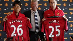 alex ferguson shinji kagawa nick powell