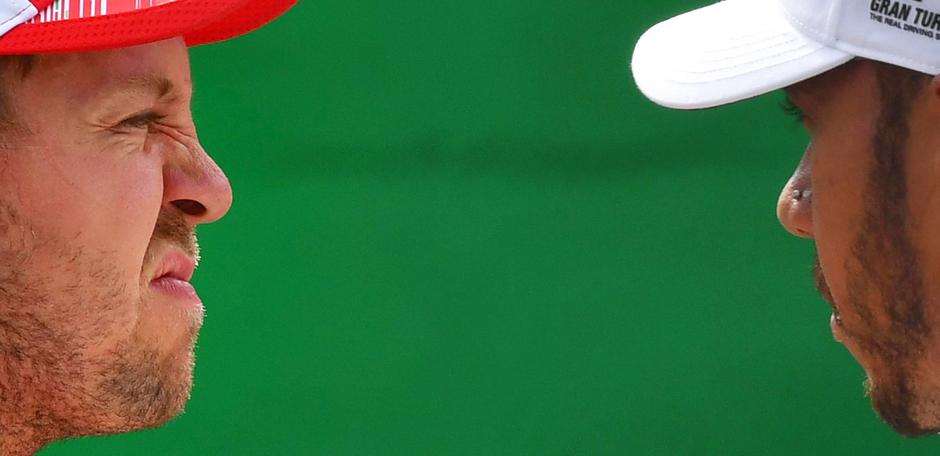 vettel hamilton | Avtor: Epa