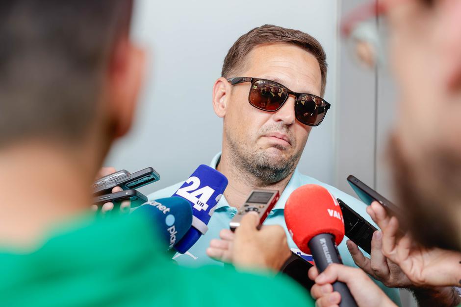 medijski termin moške košarkarske reprezentance KZS, Aleksandar Sekulić | Avtor: Saša Despot