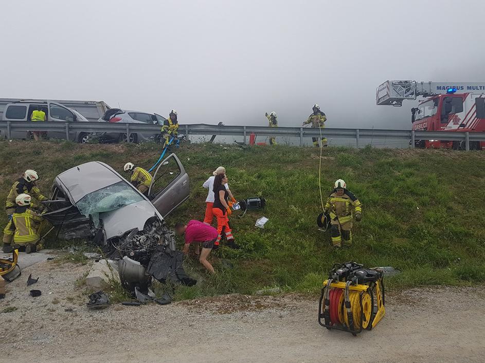 Prometna nesreča,  Zgornji Log