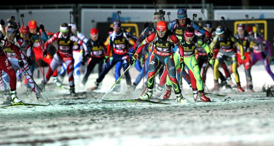SP svetovno prvenstvo Mali biatlon mešane štafete Nove Mesto Vitkova