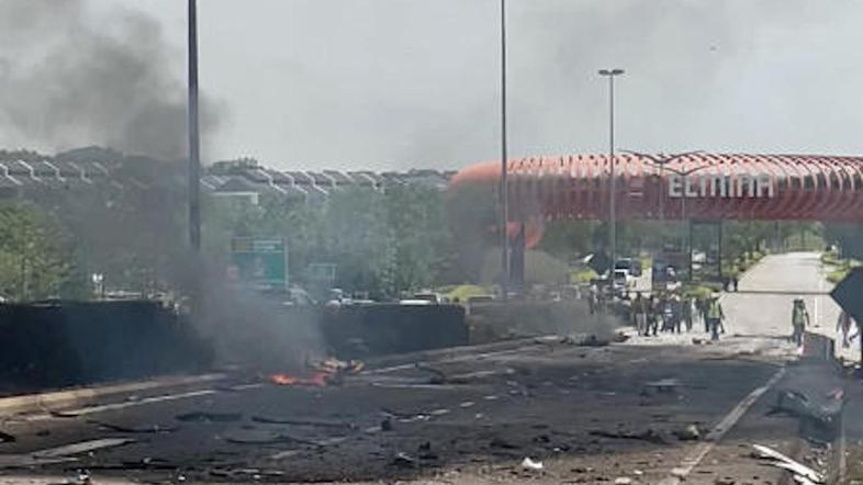 Elmina Selangor strmoglavljenje letala