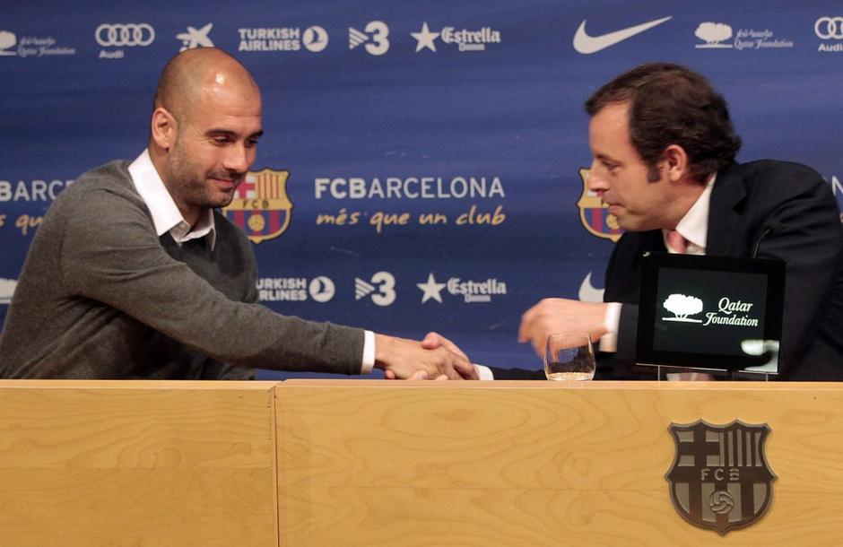 guardiola barcelona rosell | Avtor: EPA