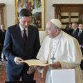 Pahor pri papežu