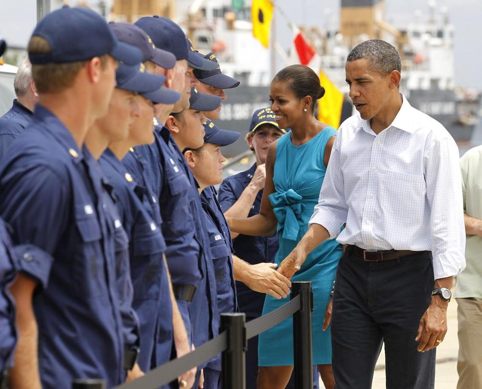 Barack Obama, Michelle Obama, družina Obama, Florida