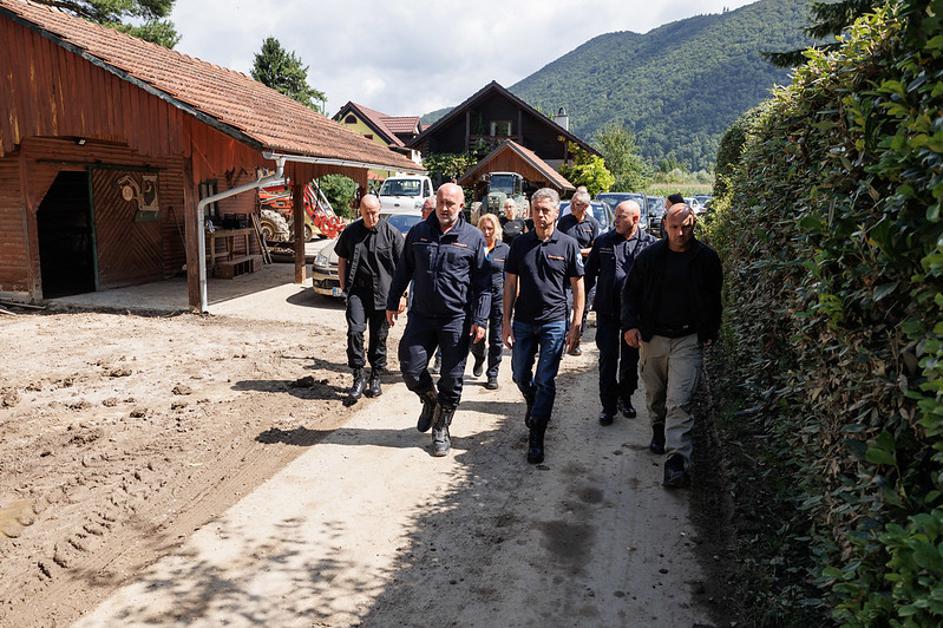 Predsednik vlade Robert Golob je obiskal Letuš