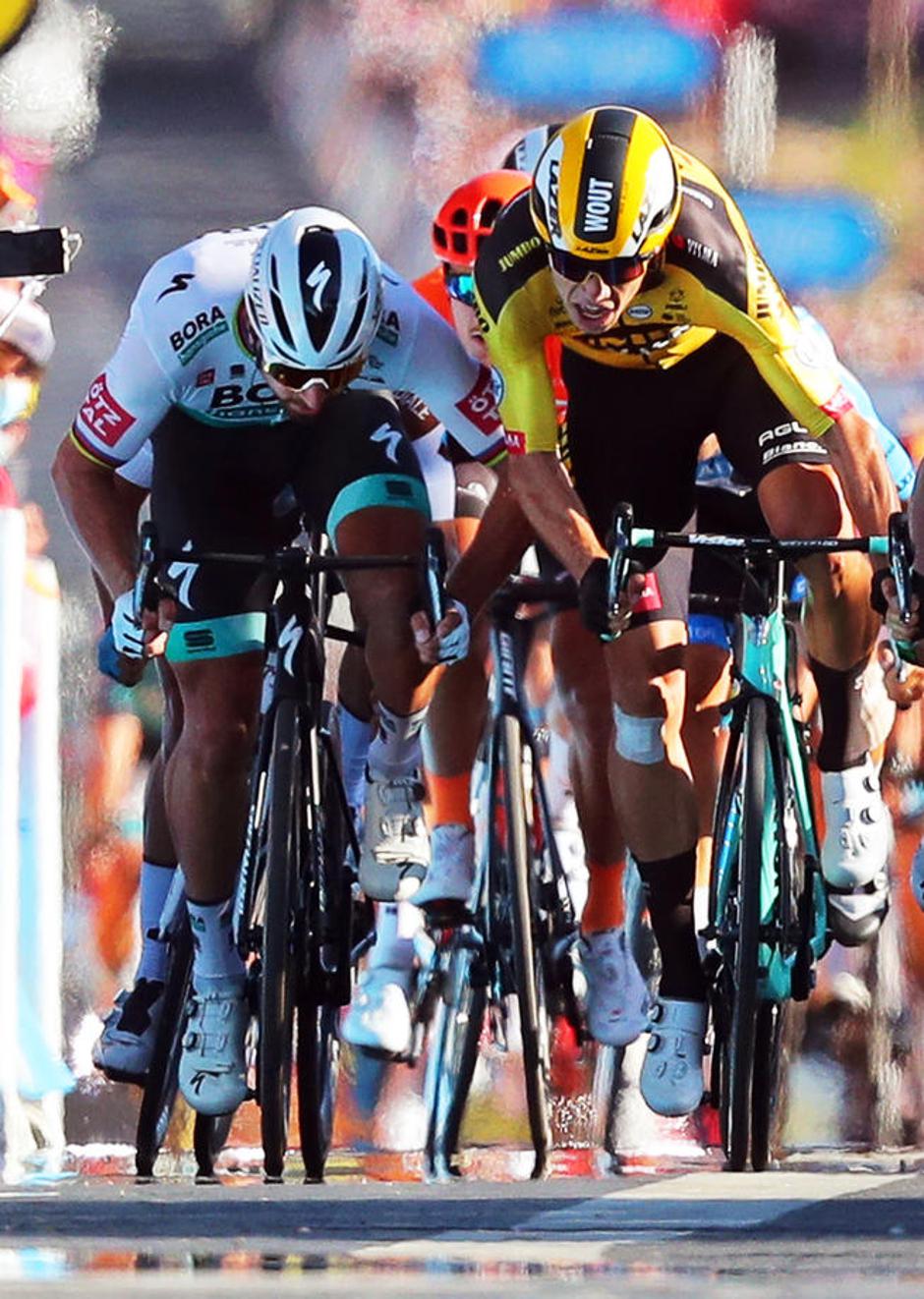 Peter Sagan, Wout van Aert | Avtor: Epa