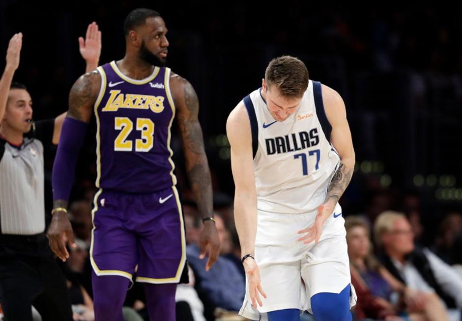 lebron james luka dončić | Avtor: Reševalni pas/Twitter