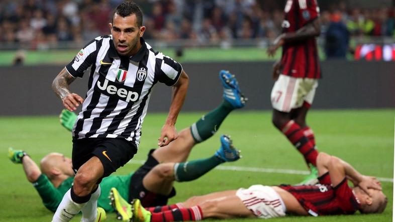 Tevez AC Milan Juventus