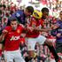 man united arsenal patrice evra van persie