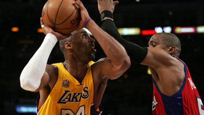 Kobe Bryant in Cuttino Mobley na mestnem obračunu v Los Angelesu