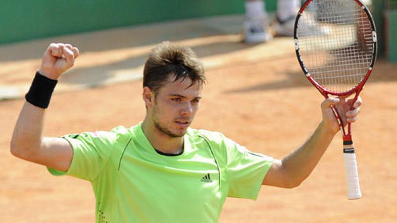Stanislas Wawrinka se je uvrstil v finale.