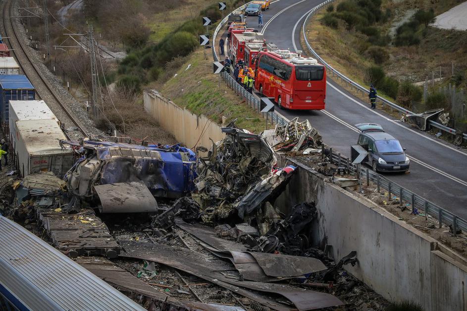 Trčenje vlakov v Grčiji