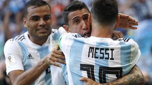 messi angel di maria