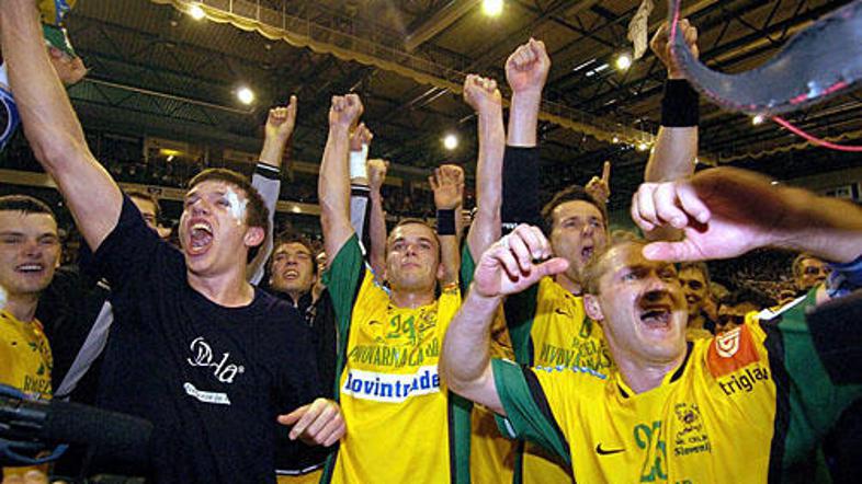 Celje Pivovarna Laško - zmagovalec Lige prvakov 2004.