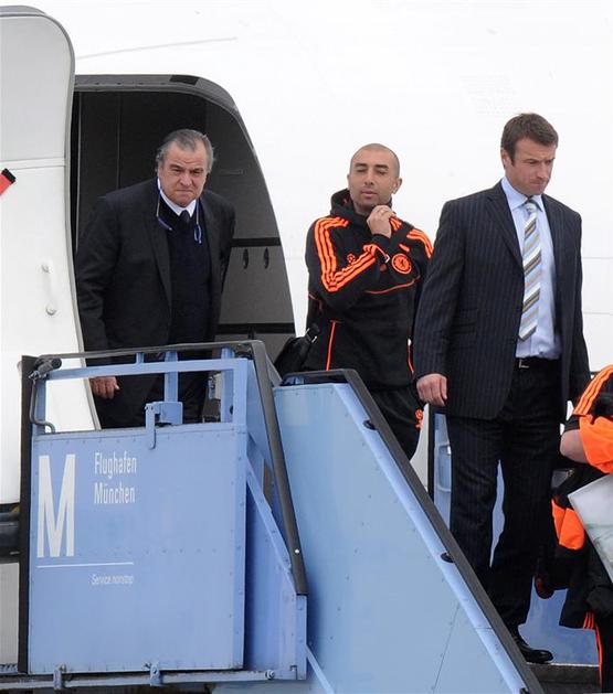 letalo letališče Chelsea Bayern München finale Liga prvakov