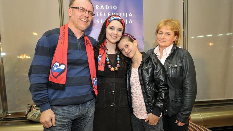 Boris, Maja, Mojca, Zdenka Keuca