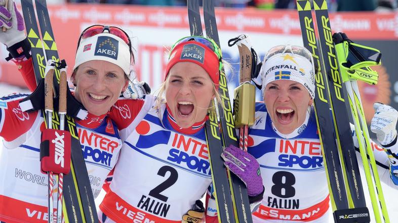 therese johaug marit bjoergen