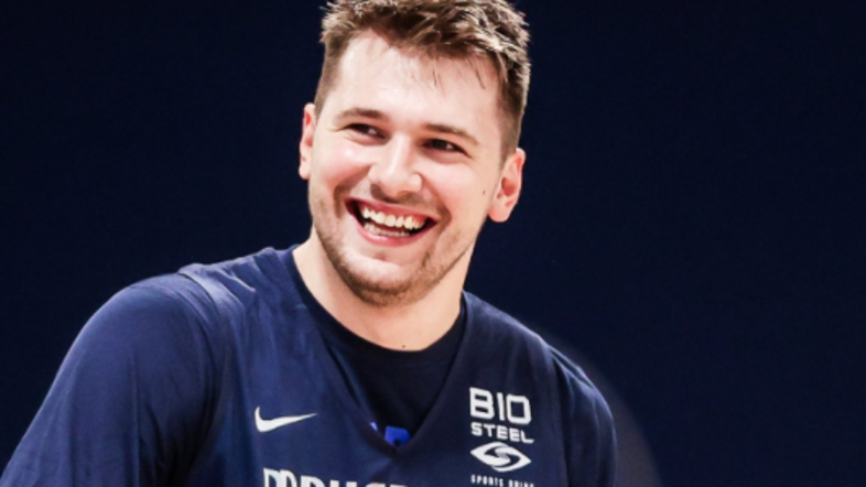 Luka Dončić Mavs trening