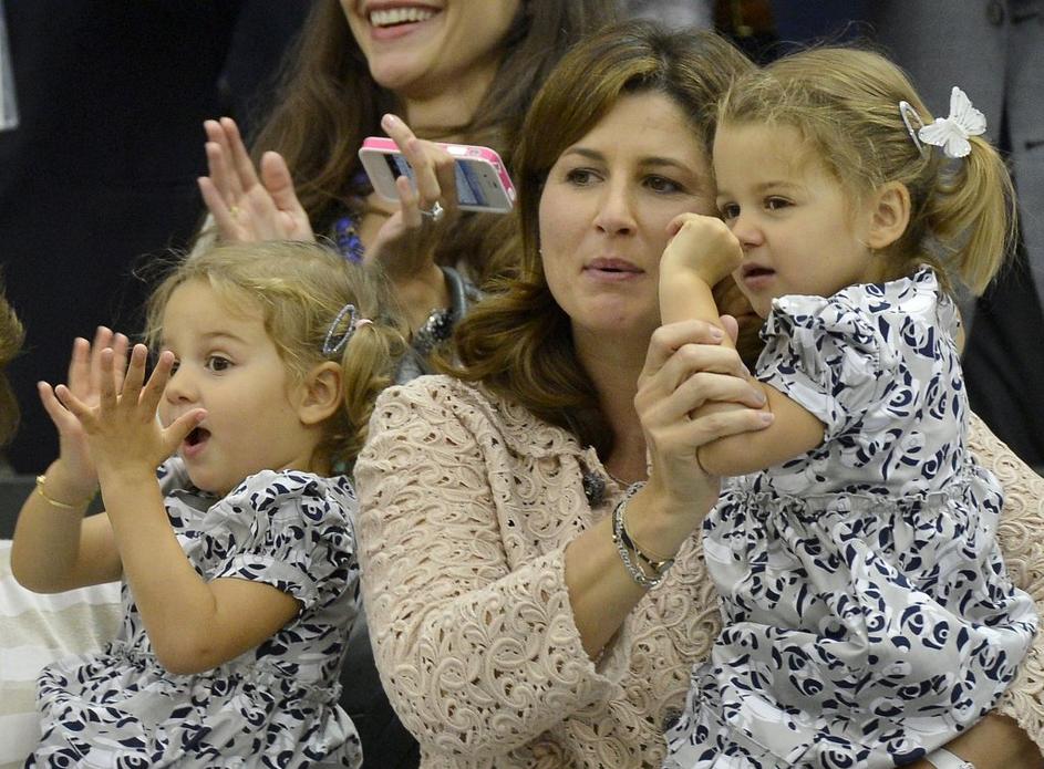 Myla in Charlene Federer, Mirka Federer