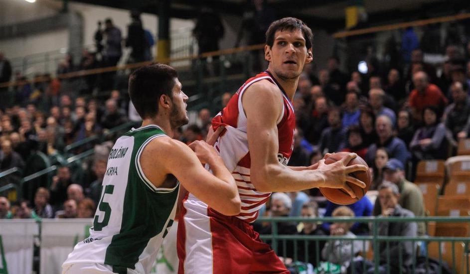 Krka Novo mesto Crvena zvezda liga ABA Marjanović Bolčina tribuna tribune