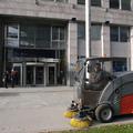 Pred sedežem Hitove uprave je počiščeno, na stavkovnih pogajanjih pa se bo še ra