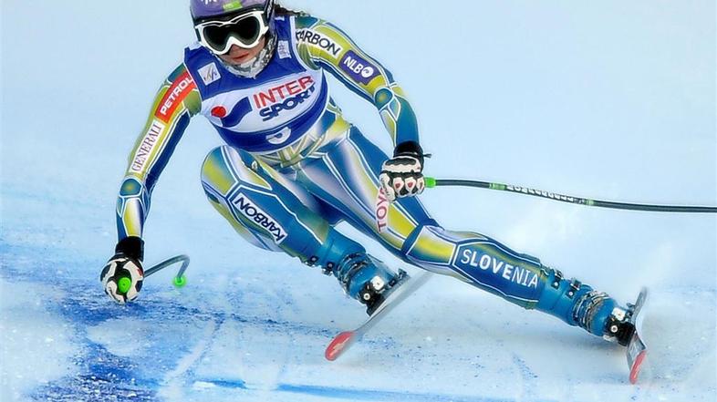 Tina je spodaj izgubila preveč in je uvrščena na končno 12. mesto. (Foto: Reuter