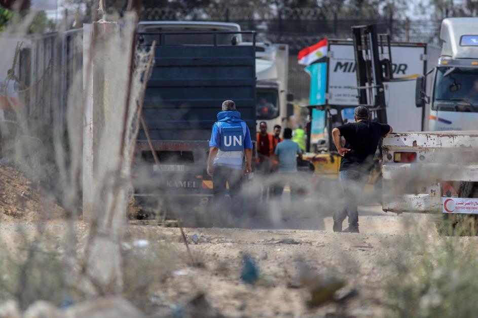 Humanitarna pomoč za Gazo