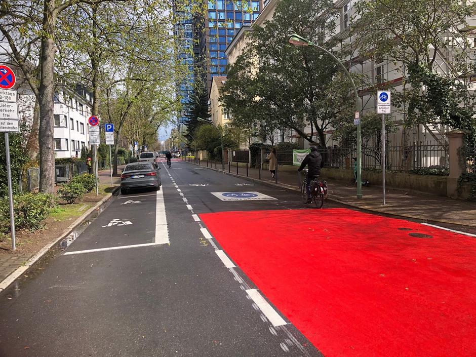 Kolesarska ulica Frankfurt | Avtor: Das Radfahrportal der Stadt Frankfurt am Main
