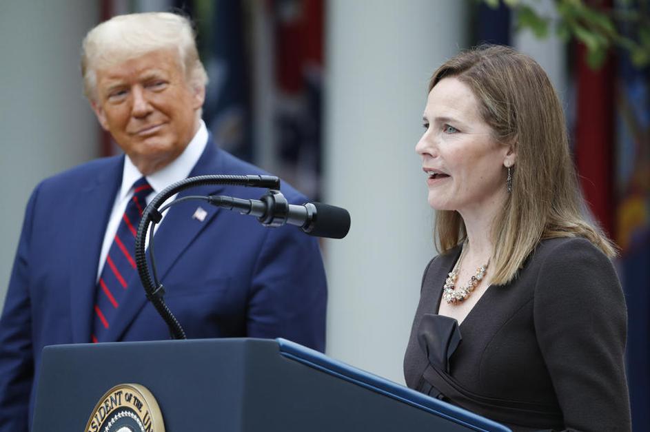 Amy Coney Barrett donald trump