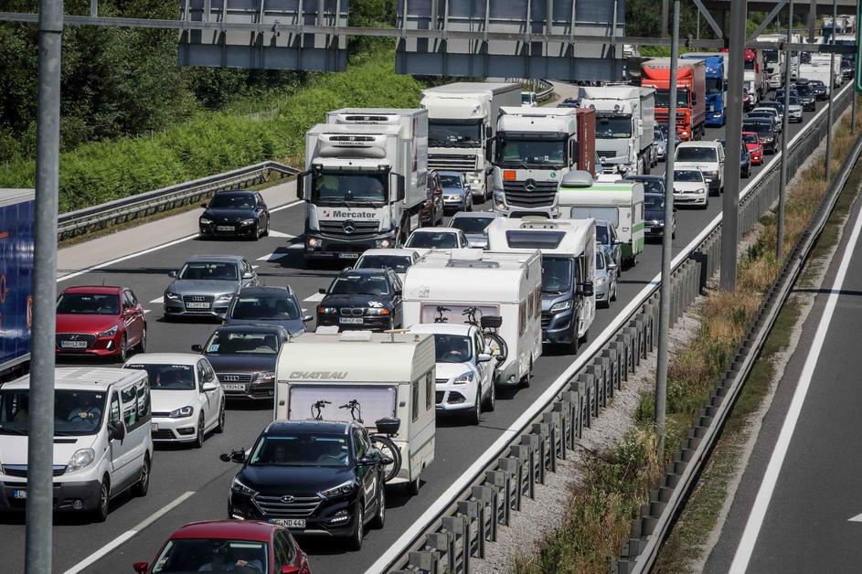 gneča na ljubljanski obvoznici