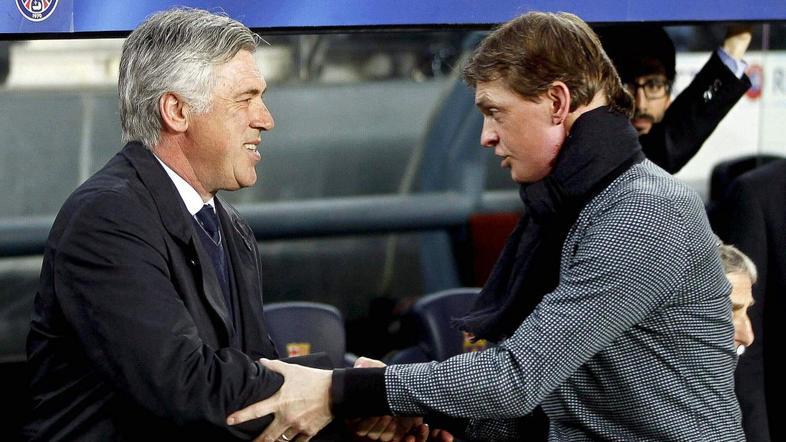 tito vilanova carlo ancelotti barcelona paris sg liga prvakov četrtfinale