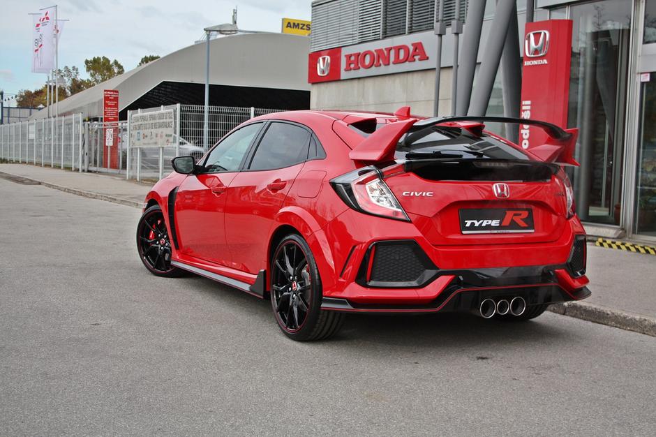 Honda civic type R | Avtor: Miha Pečoler/SAA